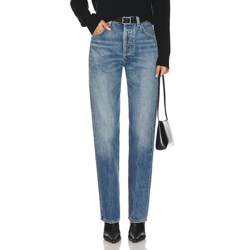Citizens of Humanity Baretta Relaxed Straight Jeans, size 32